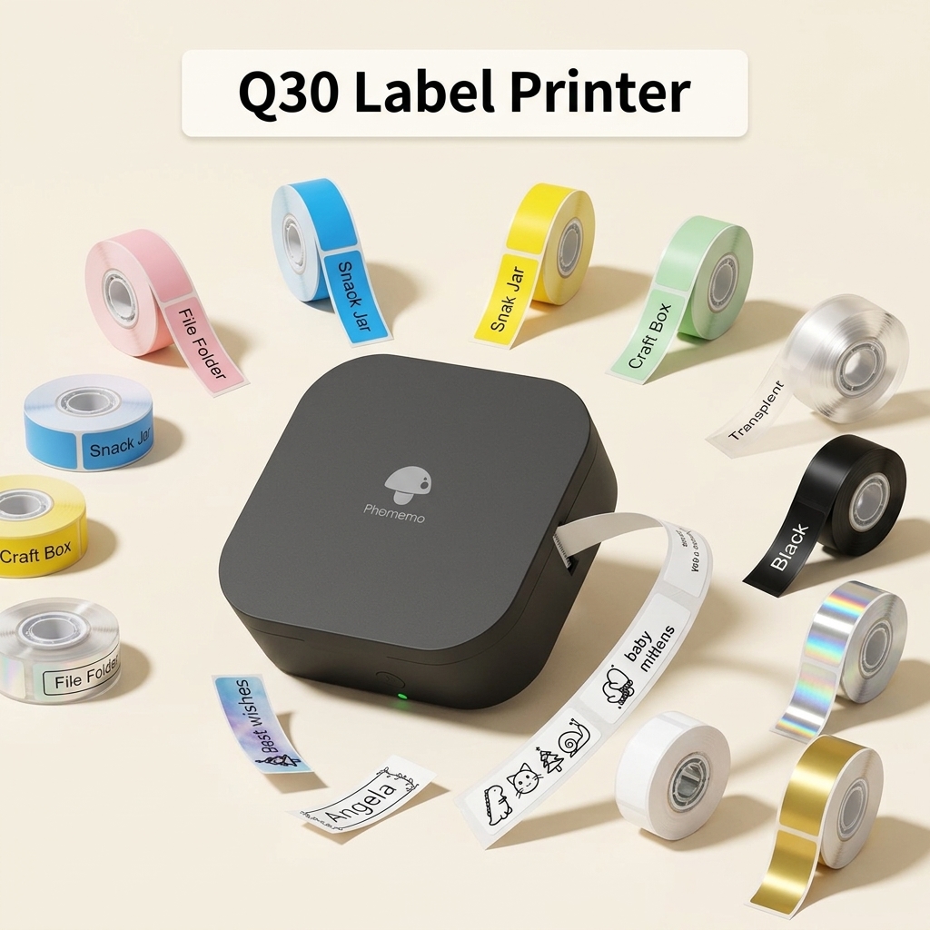 Baby Food Label - Phomemo Q30 Thermo-Etikettendrucker, ähnlich wie D11