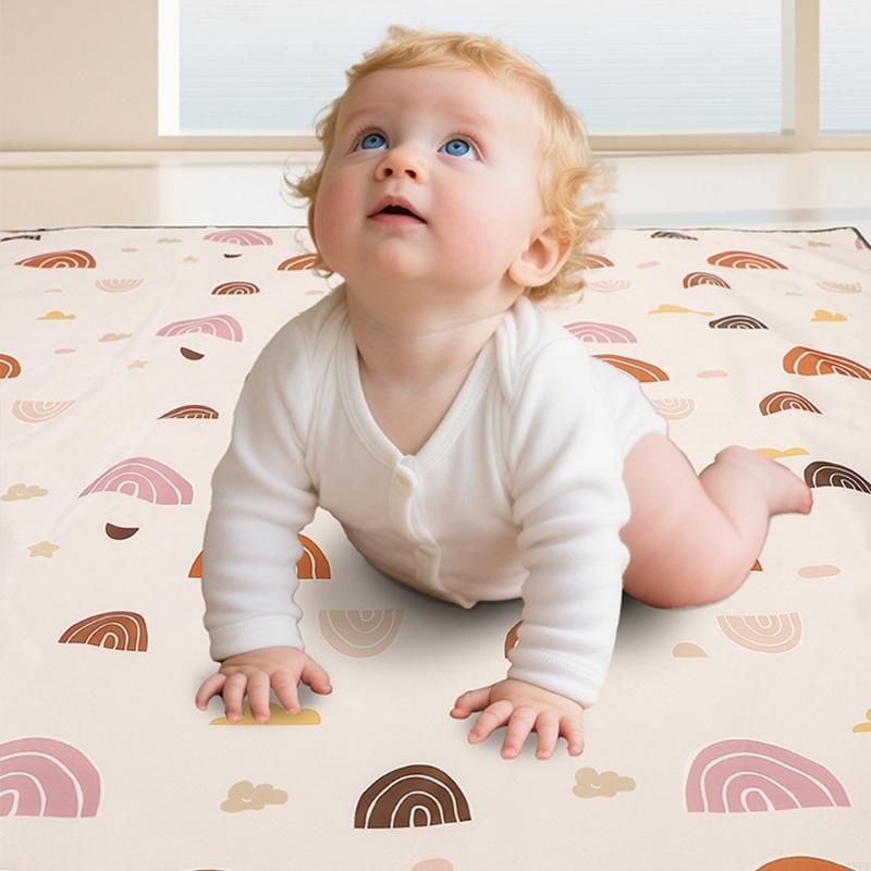 Highchair Splash Mat - große Futterspritzmatte für Kleinkinder, rutschfeste Unterlage