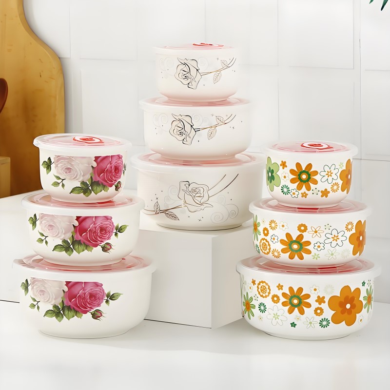 Baby Food Japan - Drei-stück set, fine bone china mittagessen