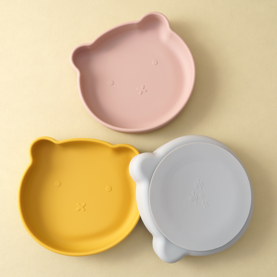 Baby Food Dinner - 1PC Silikon Baby Gerichte Saug Esszimmer