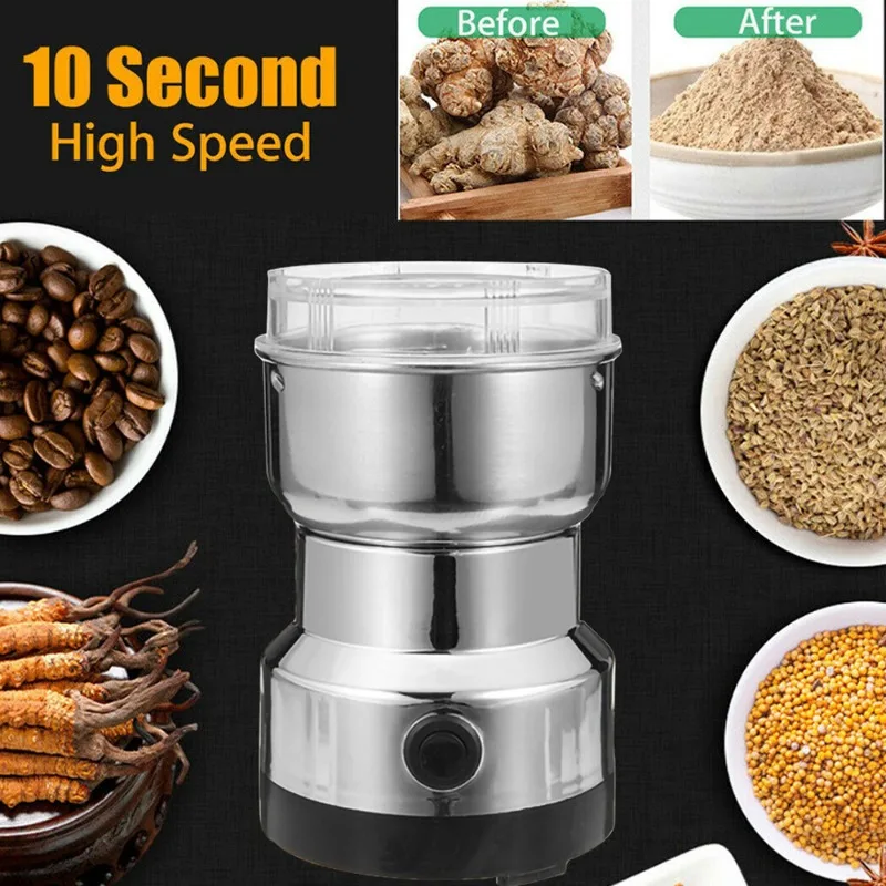 Baby Food Grinder - 110V-220V Elektrische Mühle für Zuhause, Kaffee,