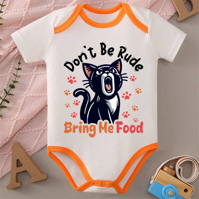 Baby Food Intake - Einteiler aus 100 % Baumwolle mit