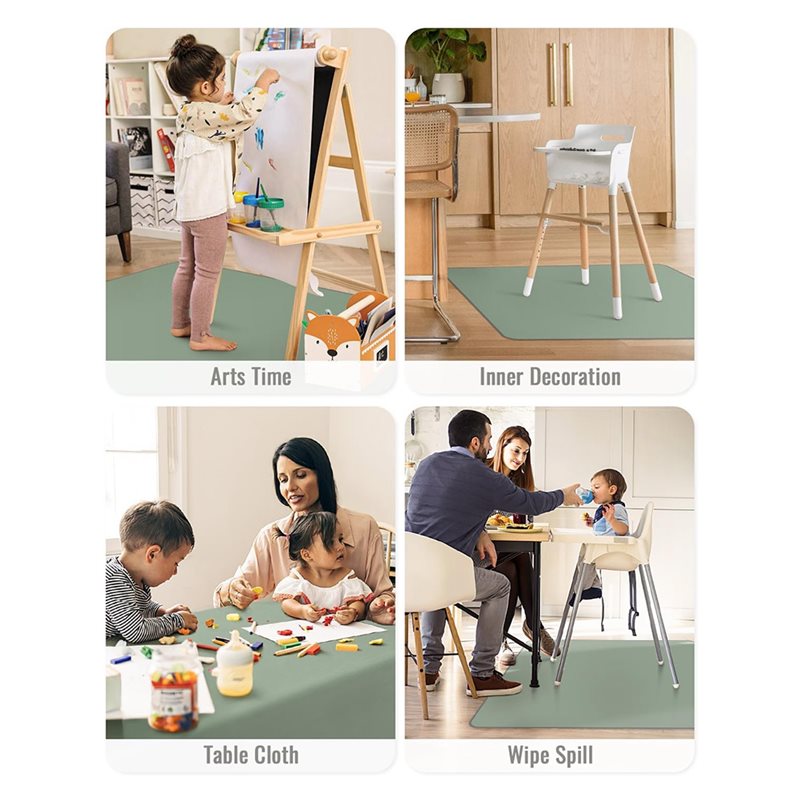 2025 Trend Splash Abwischbare  – Highchair Splash Mat Bewertung und Preis