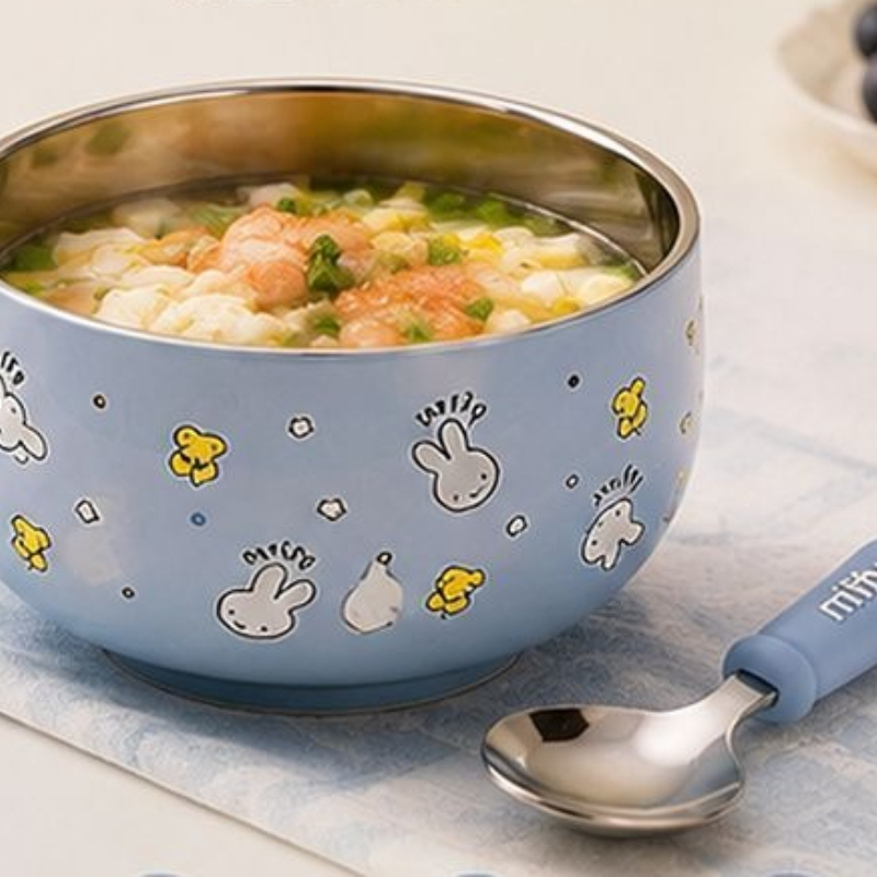 Cartoon Kawaii Miffy Edelstahl – Baby Food Japan Bewertung und Preis