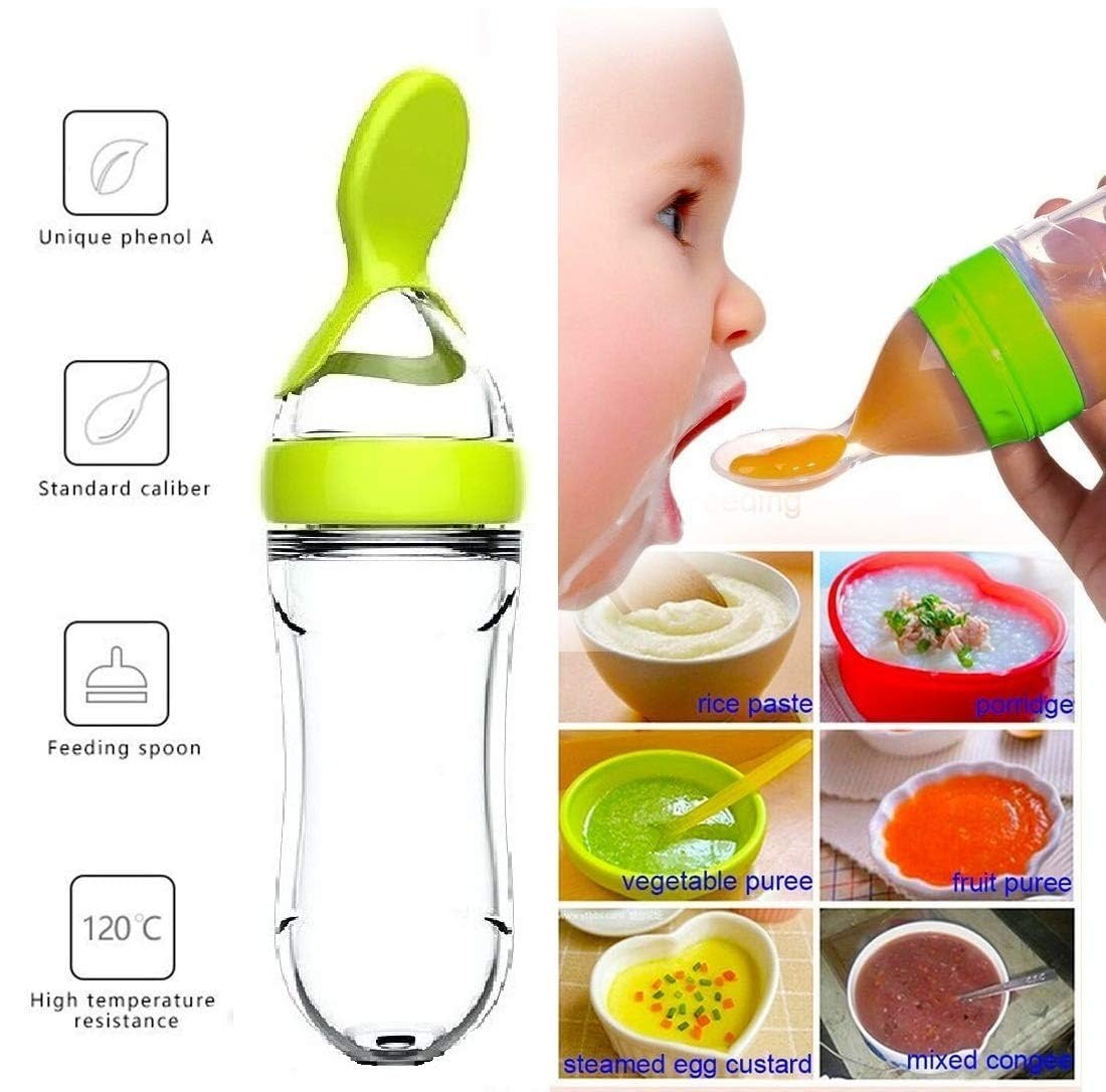 Quetschen Fütterung flasche Ta – Baby Food Utensils Bewertung und Preis
