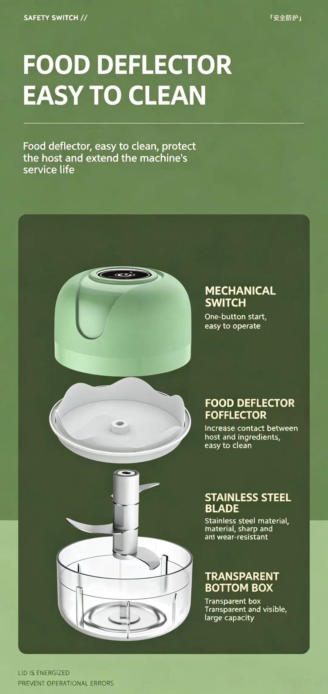 23W USB Wiederaufladbarer Elek – Baby Food Grinder Bewertung und Preis