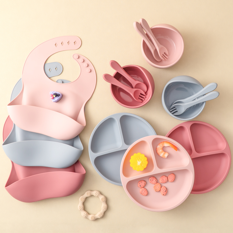 5Pcs Baby Silikon Fütterung Se – Baby Food Dinner Bewertung und Preis