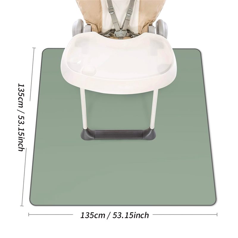 BEDW-Waschbare und wasserdicht – Highchair Splash Mat Bewertung und Preis