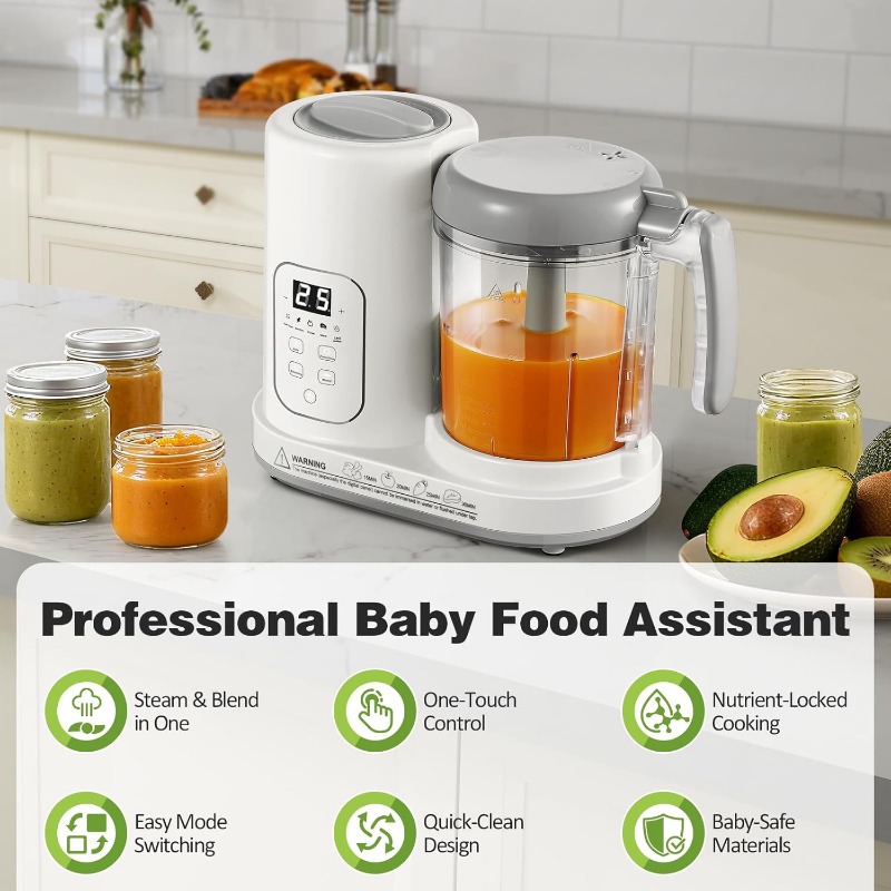 Baby-Nahrungszubereiter Dampfg – Baby Food Gerber Bewertung und Preis