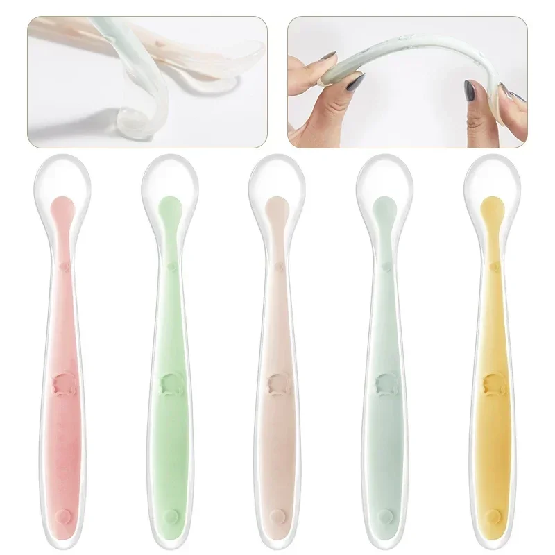 Weicher Silikon-Babylöffel für – Baby Food Utensils Bewertung und Preis