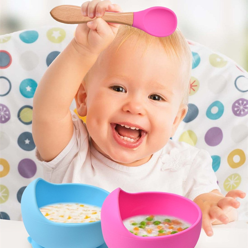2 Teile/satz Baby Silikon Löff – Baby Food Utensils Bewertung und Preis