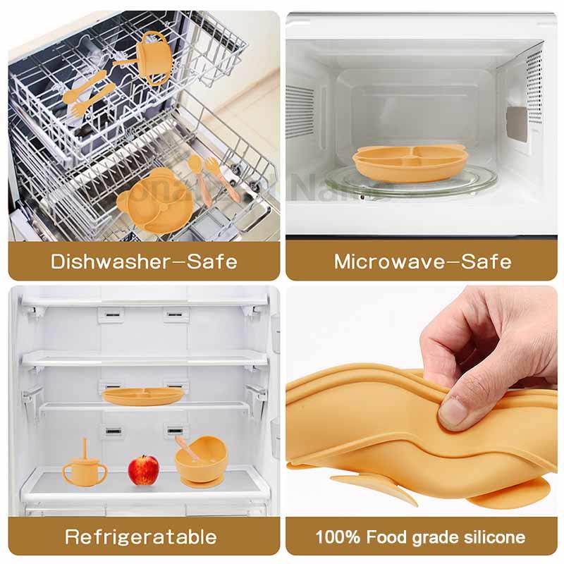 Fütterung Set Silikon Für Baby – Baby Food Dinner Bewertung und Preis